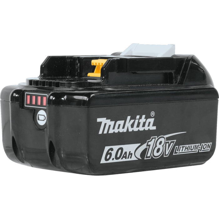 Makita (BL1860B-2) 18V LXT® Lithium-Ion 6.0Ah Battery, 2/pk