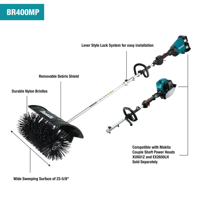 Makita (BR400MP) Bristle Brush Couple Shaft Attachment