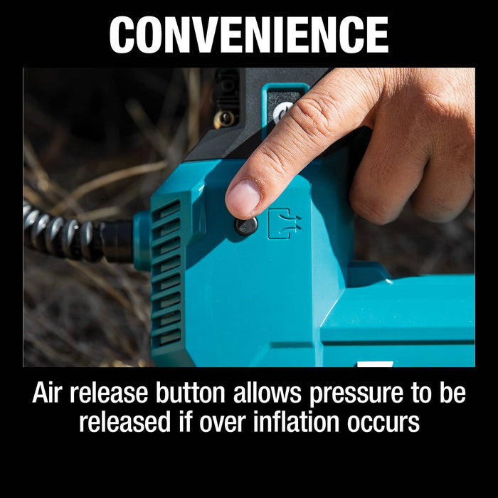 Makita (DMP181ZX-R) 18V LXT®  High-Pressure Inflator, Tool Only (Factory Reconditioned)
