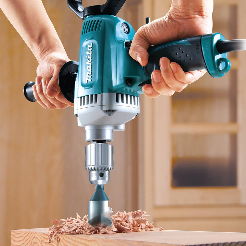 Makita (DS4011) 1/2" Spade Handle Drill, 8.5 AMP, 600 RPM, rocker switch, reversible
