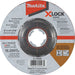 Makita (E-00468) X-LOCK 5" x 1/4" x 7/8" Type 27 General Purpose Metal & Stainless Steel Grinding Wheel, 36 Grit