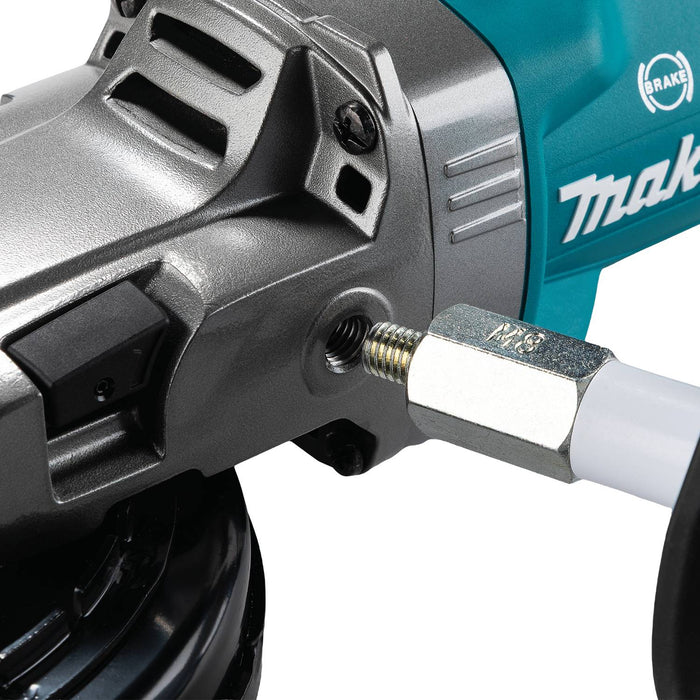 Makita (GAG15Z) 40V max XGT® Brushless  5" Slide Switch Flathead Grinder, Variable Speed, with Electric Brake, Tool Only