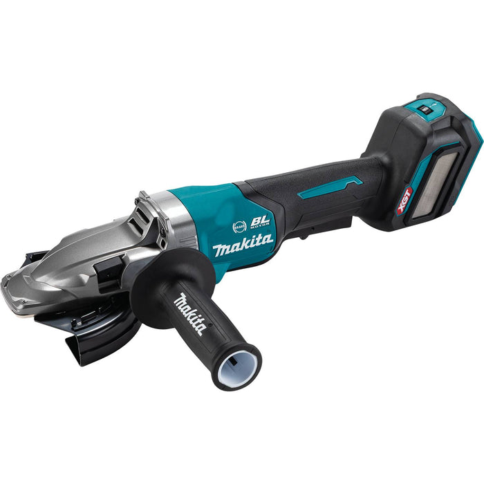 Makita (GAG16Z) 40V max XGT® Brushless  5" Paddle Switch Flathead Grinder, Variable Speed, with Electric Brake, Tool Only