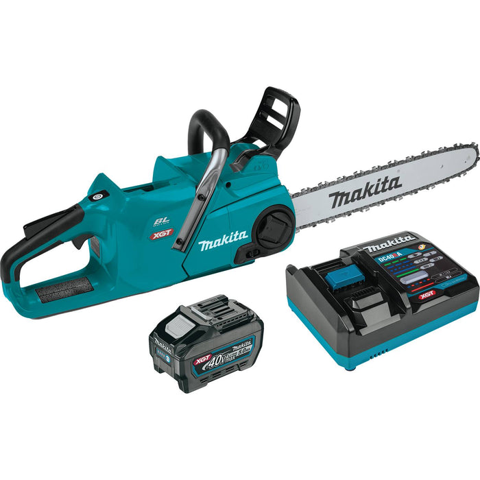 Makita (GCU06T1) 40V max XGT® Brushless 18" Chain Saw Kit, with one battery (5.0Ah)