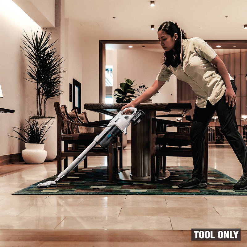 Makita (GLC04Z) 40V max XGT® Brushless Cordless Cyclonic Power Brush Head 4-Speed Compact Stick Vacuum (Tool Only)