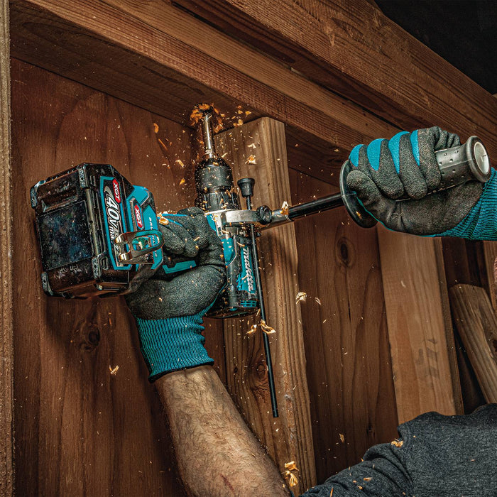 Makita (GT400M1D1-R) 40V max XGT® Brushless 4 Pc. Combo Kit, GPH01, GDT01, GSH01, ML001G, bag (2.5Ah/4.0Ah) (Factory Reconditioned)