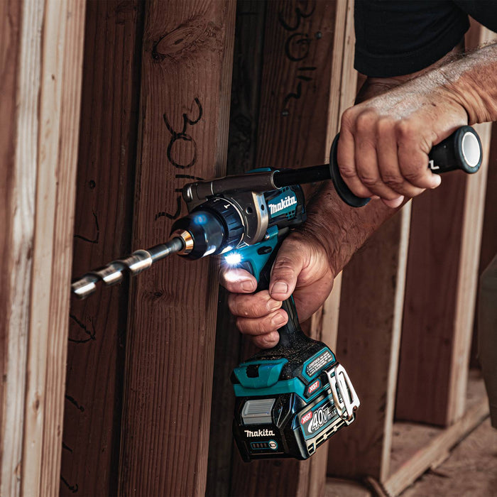 Makita (GT400M1D1-R) 40V max XGT® Brushless 4 Pc. Combo Kit, GPH01, GDT01, GSH01, ML001G, bag (2.5Ah/4.0Ah) (Factory Reconditioned)