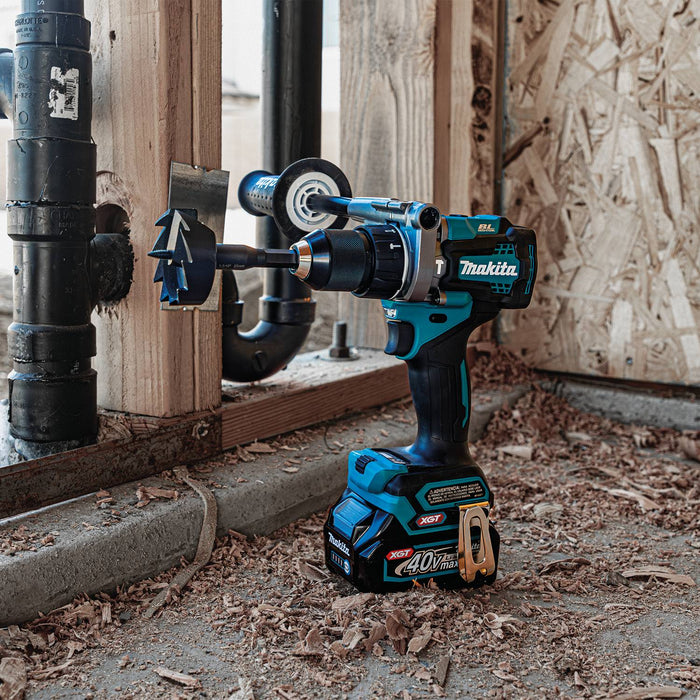 Makita (GT400M1D1-R) 40V max XGT® Brushless 4 Pc. Combo Kit, GPH01, GDT01, GSH01, ML001G, bag (2.5Ah/4.0Ah) (Factory Reconditioned)