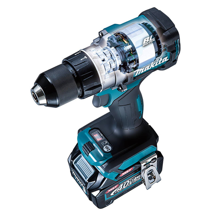 Makita (GT400M1D1-R) 40V max XGT® Brushless 4 Pc. Combo Kit, GPH01, GDT01, GSH01, ML001G, bag (2.5Ah/4.0Ah) (Factory Reconditioned)