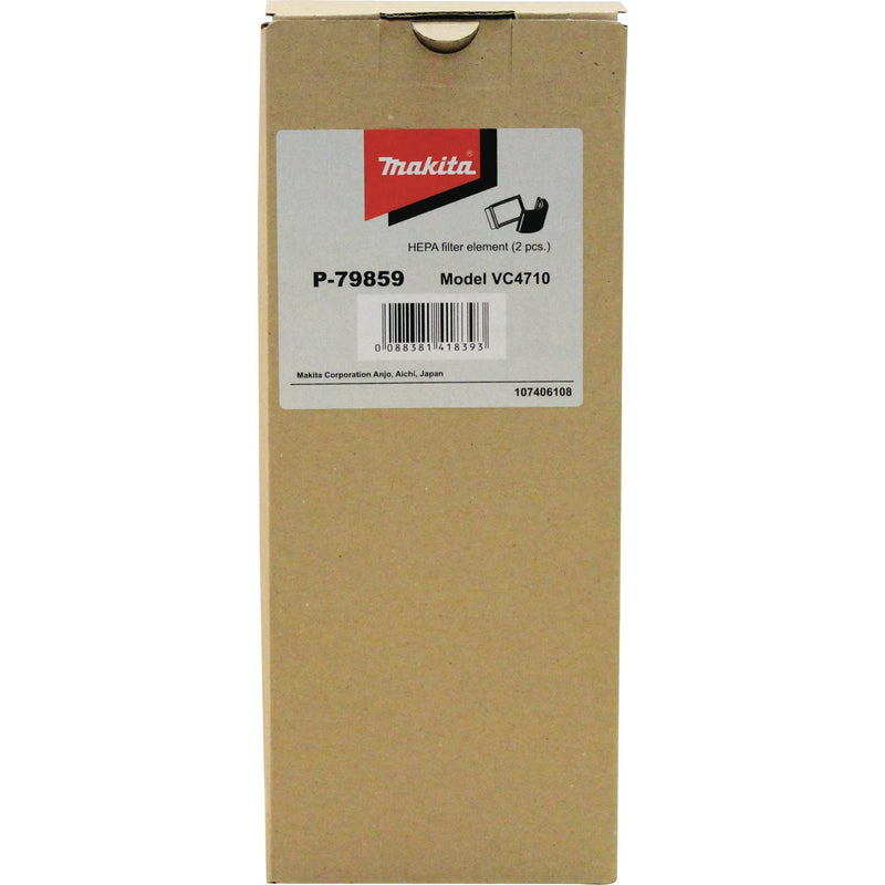 Makita (P-79859) HEPA Filter Set, 2/pk