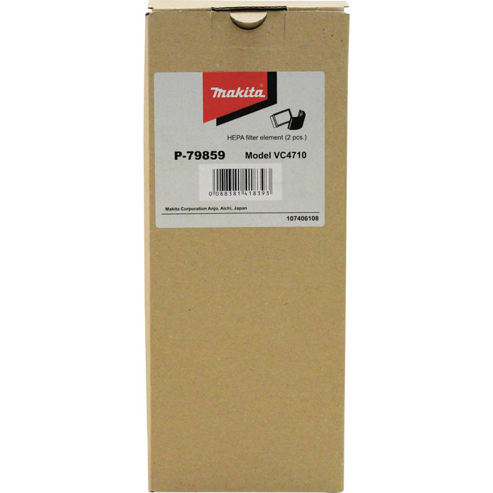 Makita (P-79859) HEPA Filter Set, 2/pk
