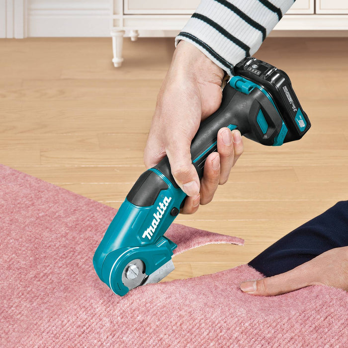 Makita (PC01R3-R) 12V max CXT®  Multi-Cutter Kit, bag, with one battery (2.0Ah) (Factory Reconditioned)