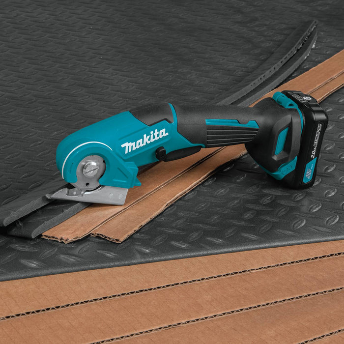 Makita (PC01R3-R) 12V max CXT®  Multi-Cutter Kit, bag, with one battery (2.0Ah) (Factory Reconditioned)