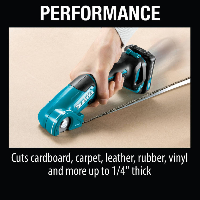Makita (PC01R3-R) 12V max CXT®  Multi-Cutter Kit, bag, with one battery (2.0Ah) (Factory Reconditioned)
