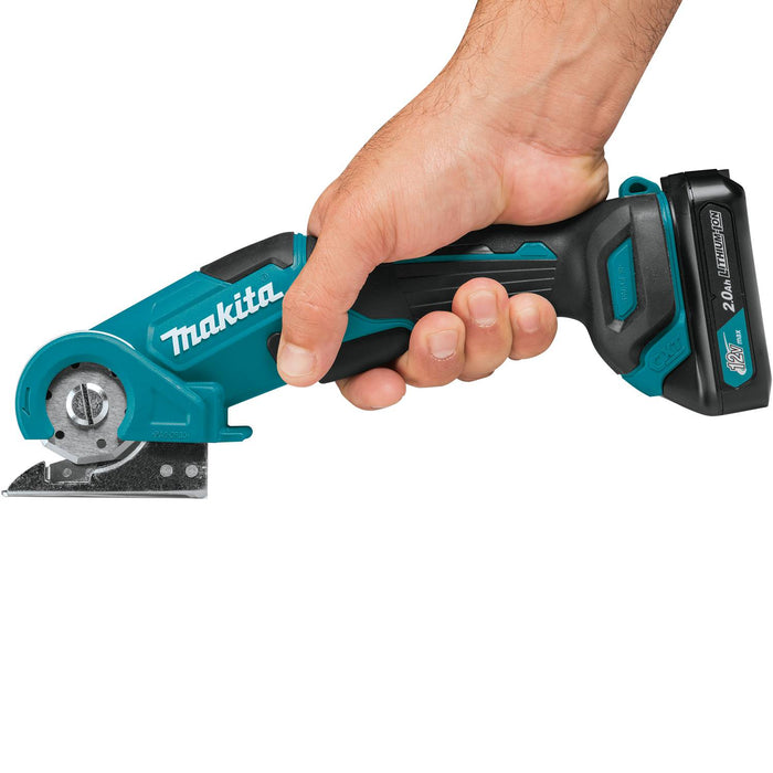 Makita (PC01R3-R) 12V max CXT®  Multi-Cutter Kit, bag, with one battery (2.0Ah) (Factory Reconditioned)
