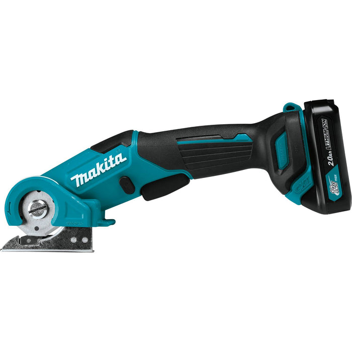 Makita (PC01R3-R) 12V max CXT®  Multi-Cutter Kit, bag, with one battery (2.0Ah) (Factory Reconditioned)