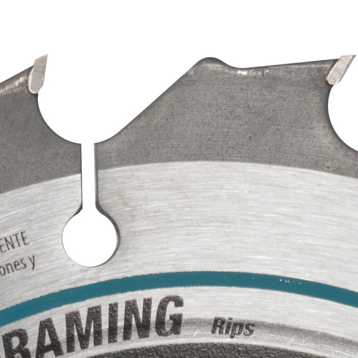 Makita (T-01395) 6-1/2" 16T Carbide-Tipped Circular Saw Blade, Framing