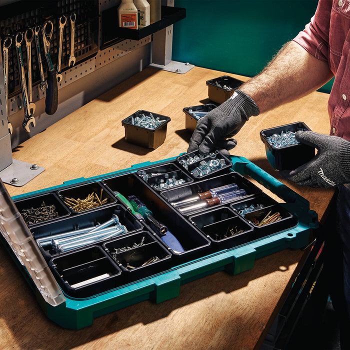 Makita (T-92178) MAKTRAK™ Organizer Bin Set, Low-Profile Standard, 4/Pk