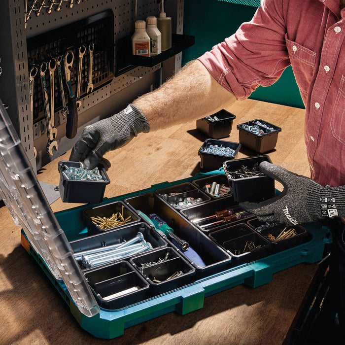 Makita (T-92178) MAKTRAK™ Organizer Bin Set, Low-Profile Standard, 4/Pk