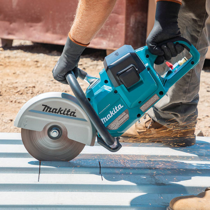 Makita (XEC01PT1-R) 36V (18V X2) LXT® Brushless 9" Power Cutter Kit, cut-off wheel, lock-off (Bare Tool) (Factory Reconditioned)