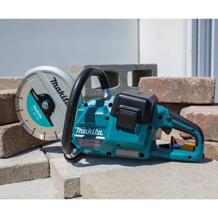 Makita (XEC01PT1-R) 36V (18V X2) LXT® Brushless 9" Power Cutter Kit, cut-off wheel, lock-off (Bare Tool) (Factory Reconditioned)