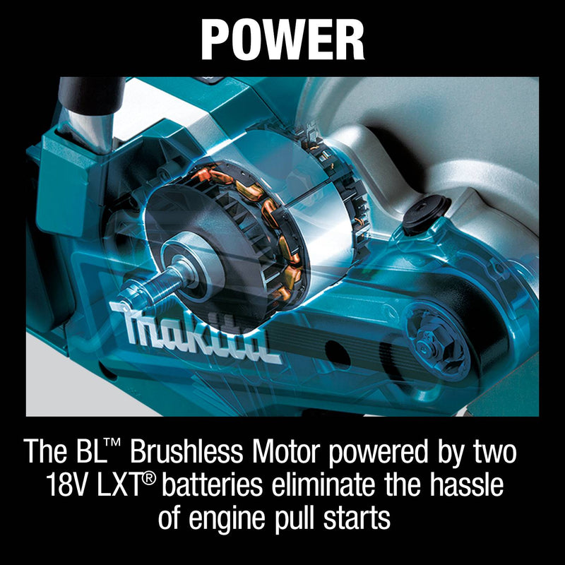 Makita (XEC01PT1-R) 36V (18V X2) LXT® Brushless 9" Power Cutter Kit, cut-off wheel, lock-off (Bare Tool) (Factory Reconditioned)