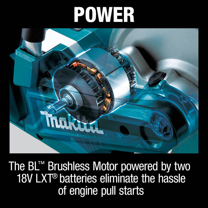 Makita (XEC01PT1-R) 36V (18V X2) LXT® Brushless 9" Power Cutter Kit, cut-off wheel, lock-off (Bare Tool) (Factory Reconditioned)