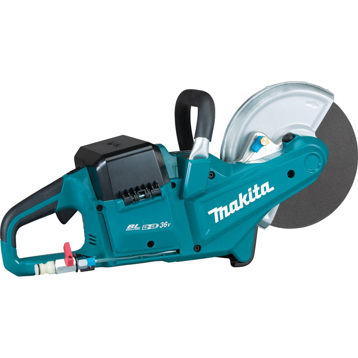 Makita (XEC01PT1-R) 36V (18V X2) LXT® Brushless 9" Power Cutter Kit, cut-off wheel, lock-off (Bare Tool) (Factory Reconditioned)