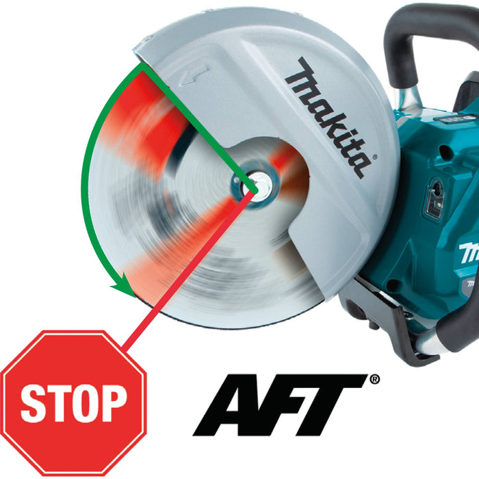 Makita (XEC01PT1-R) 36V (18V X2) LXT® Brushless 9" Power Cutter Kit, cut-off wheel, lock-off (Bare Tool) (Factory Reconditioned)