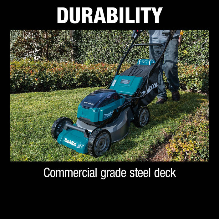 Makita (XML06PT1-R) 18Vx2 LXT 18" Lawn Mower Self Propelled 4x5.0Ah