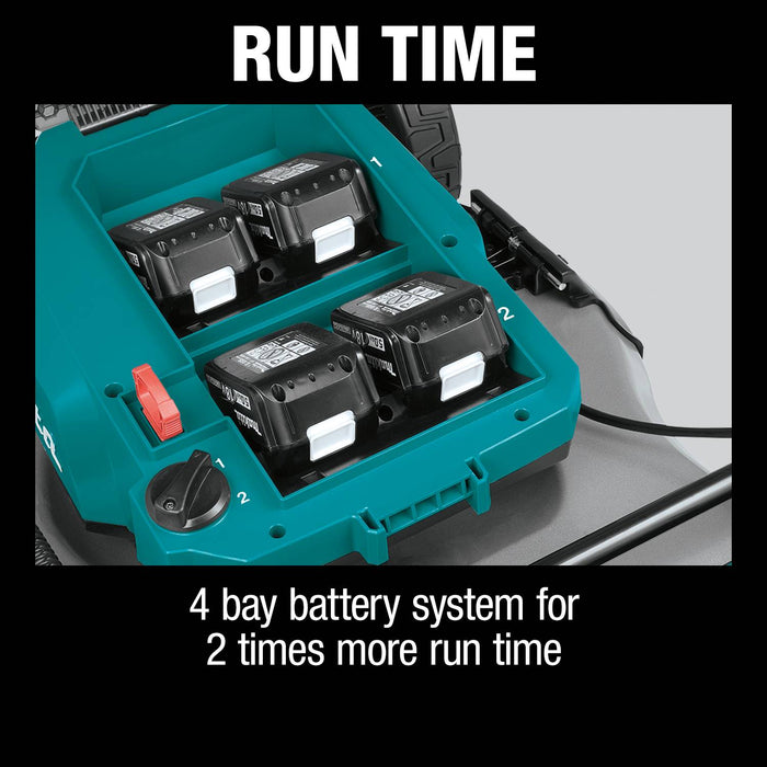 Makita (XML06PT1-R) 18Vx2 LXT 18" Lawn Mower Self Propelled 4x5.0Ah