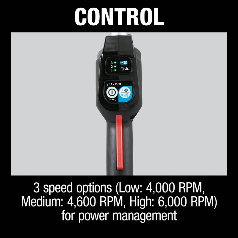 Makita (XRU18PT) 36V (18V X2) LXT® Brushless String Trimmer Kit, dual port charger (5.0Ah)