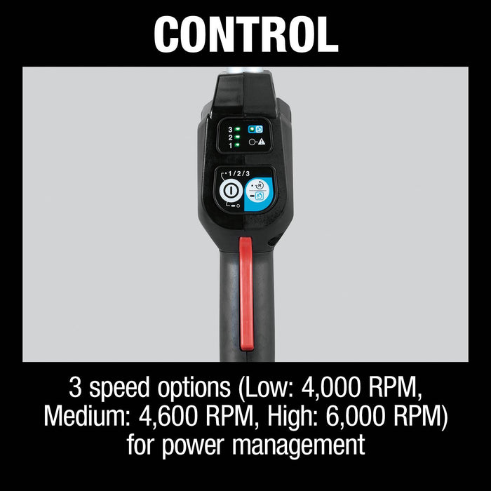 Makita (XRU18PT) 36V (18V X2) LXT® Brushless String Trimmer Kit, dual port charger (5.0Ah)