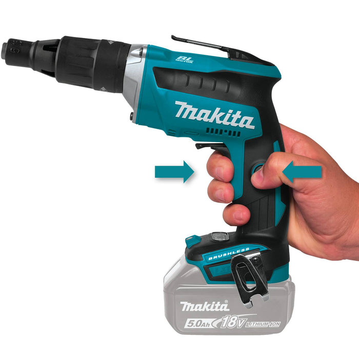 Makita (XSF05Z) 18V LXT® Brushless 2,500 RPM Screwdriver (Tool Only)