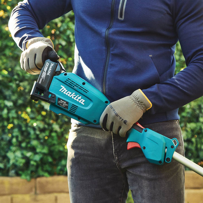Makita (XUX02SM1X2-R) 18V LXT BL PowerHead Kit w/ StringTrimmer, HedgeTrimmer