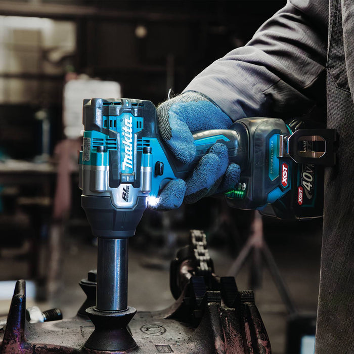 Makita (GWT08D-R) 40V max XGT® Brushless 4-Speed Mid-Torque 1/2" Sq. Drive Impact Wrench w/ Detent Anvil (Factory Reconditioned)