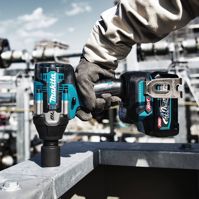 Makita (GWT08D-R) 40V max XGT® Brushless 4-Speed Mid-Torque 1/2" Sq. Drive Impact Wrench w/ Detent Anvil (Factory Reconditioned)