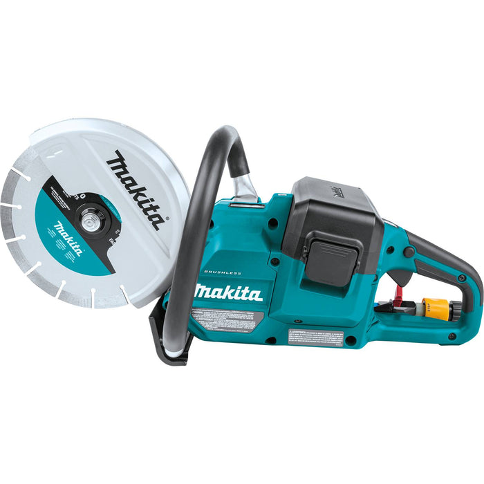 Makita (XEC01PT1-R) 36V (18V X2) LXT® Brushless 9" Power Cutter Kit, cut-off wheel, lock-off (Bare Tool) (Factory Reconditioned)