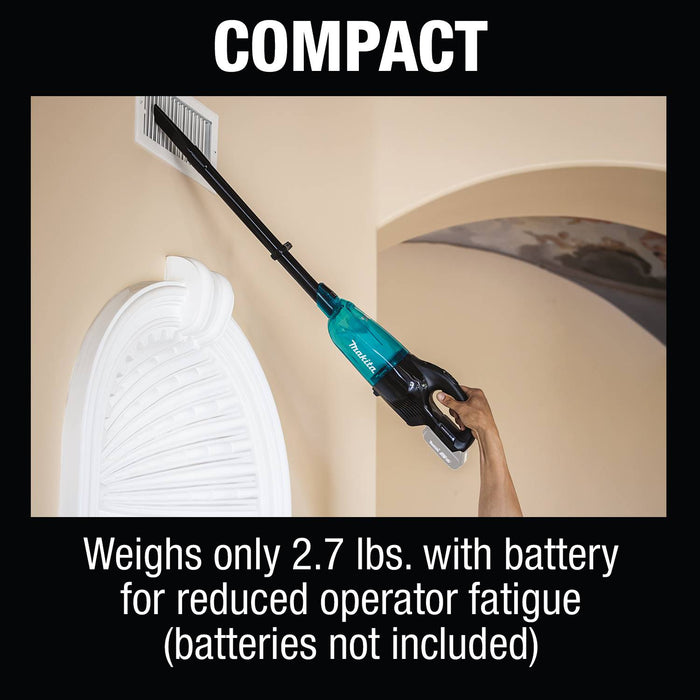 Makita (XLC03ZBX4) 18V LXT® Brushless Compact Vacuum, Trigger w/ Lock (Tool Only)