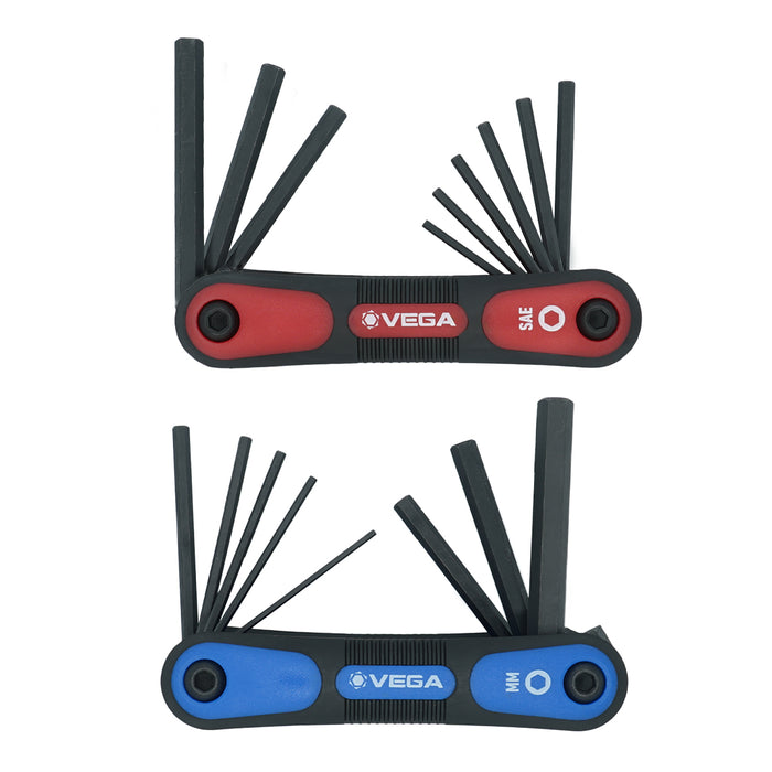 Vega (FLKH17MS) Hex Folding Key Set – Combo