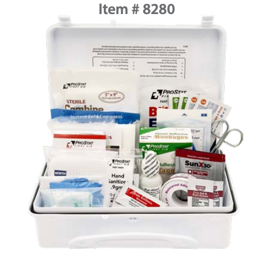 ProStat First Aid (PSFA-8280) Contractors Kit, #25 Plastic