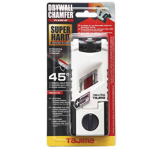 Tajima (TMK-KV45) Drywall Chamfer PLANE 45° "SUPER HARD", ceramic blade