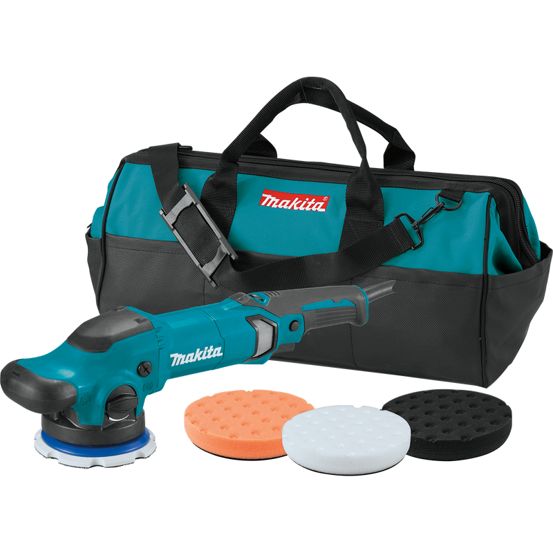 Makita (PO5000CX2) 5" Dual Action Random Orbit Polisher w/ 3 Pads