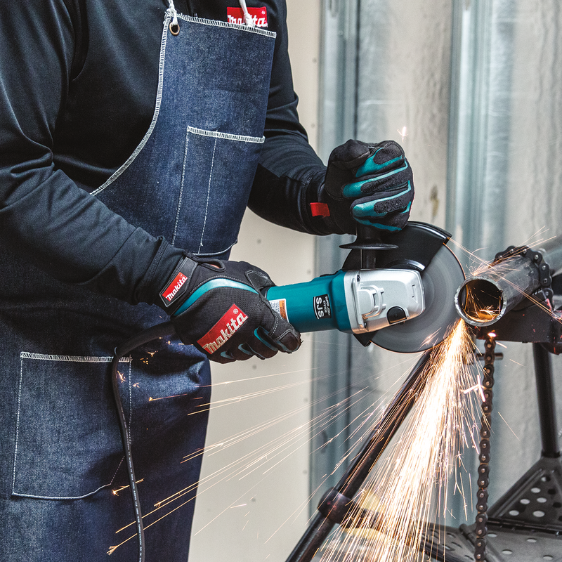 Makita (9566CV) Amoladora angular/de corte SJS™ de 6"