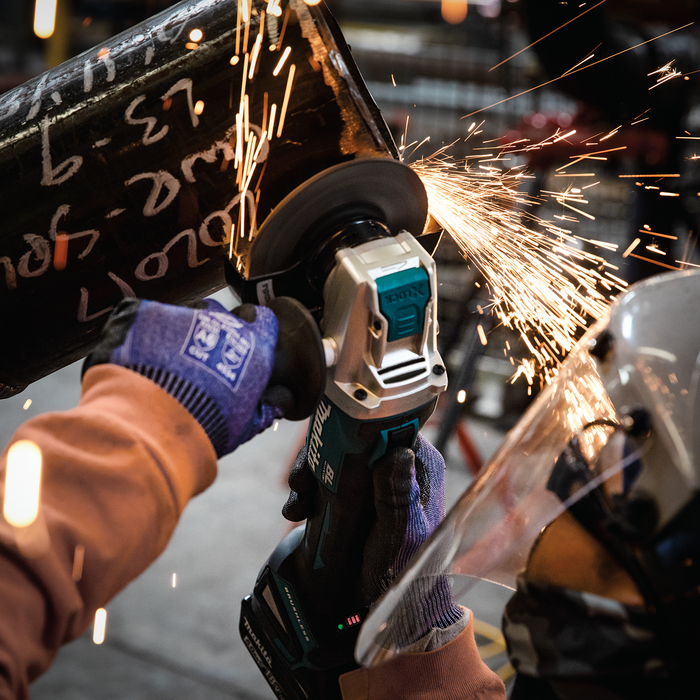 Makita (XAG25Z-R) 18V LXT® Brushless 4‑1/2” / 5" X‑LOCK Angle Grinder, with AFT® (Tool Only) (Factory Reconditioned)