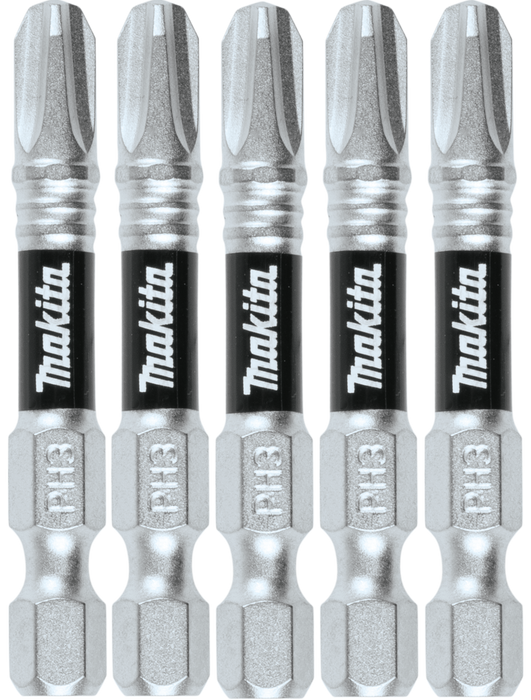 Makita (E-00929) Impact XPS® #3 Phillips 2" Power Bit, 5/pk