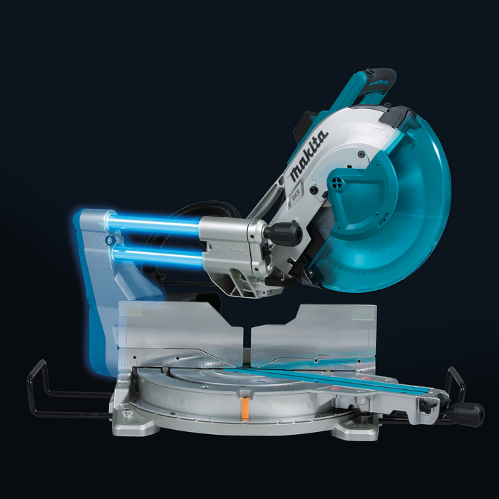 Makita (LS1219L-R) 12" Dual-Bevel Sliding Compound Miter Saw, laser (Factory Reconditioned)