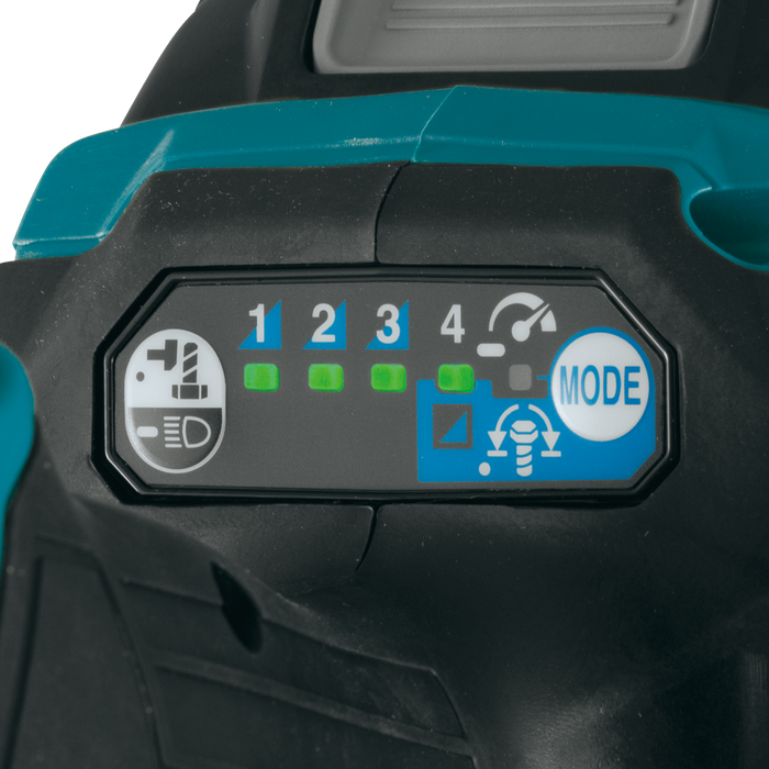 Makita (GWT05D) 40V max XGT® Brushless 4‑Speed 1/2" Sq. Drive Impact Wrench Kit w/ Detent Anvil (2.5Ah)