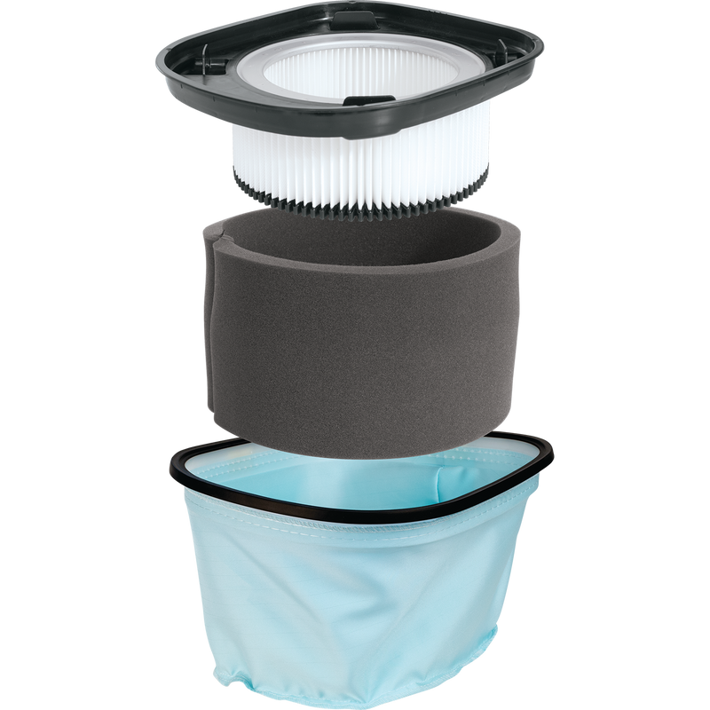 Makita (XCV04Z) Extractor/aspiradora de polvo seco con filtro HEPA de 36 V (X2) LXT®/con cable de 2,1 galones, (solo herramienta) 