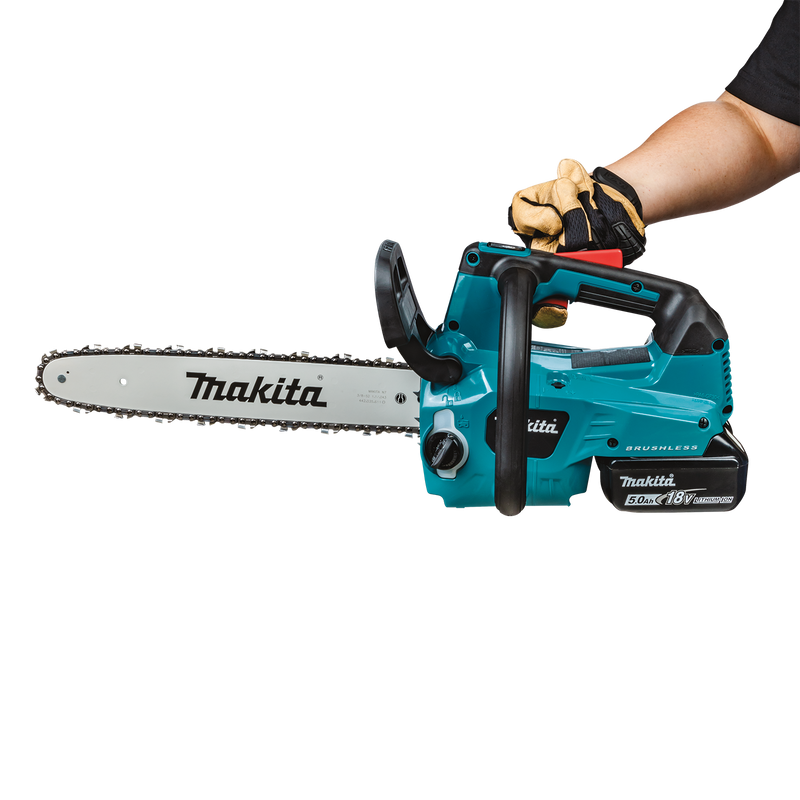 Makita (XCU08PT) Juego de motosierra con mango superior de 14" LXT® de 36 V (X2) sin escobillas 